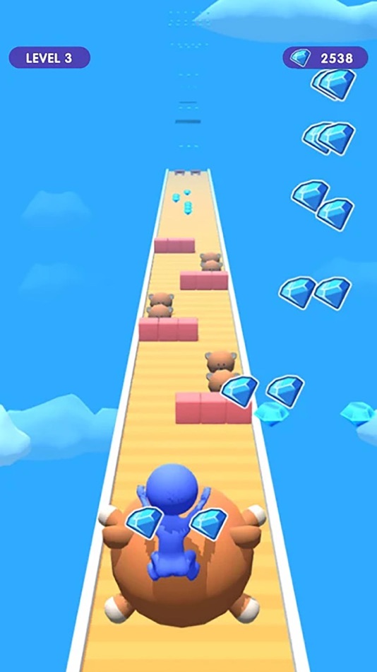 #1. Snowball Run (iOS) 由: WONDER GROUP HOLDINGS LIMITED