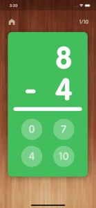 Elias Math Subtraction screenshot #2 for iPhone