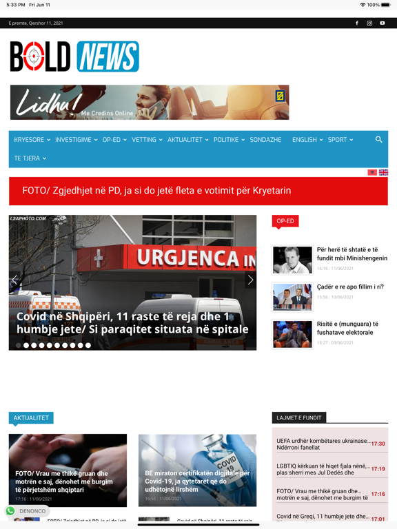 Screenshot #4 pour Bold News