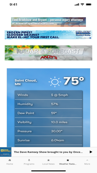 KNSI Radio AM 1450 & FM 99.3 Screenshot