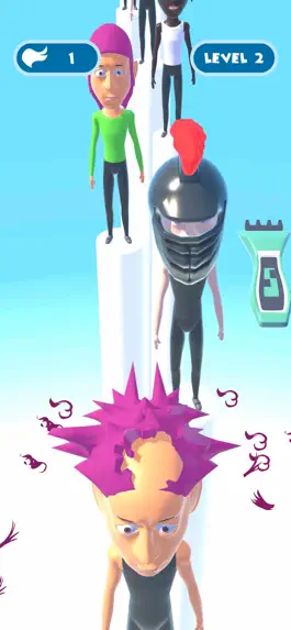 Game screenshot Hair Clipper Rush mod apk