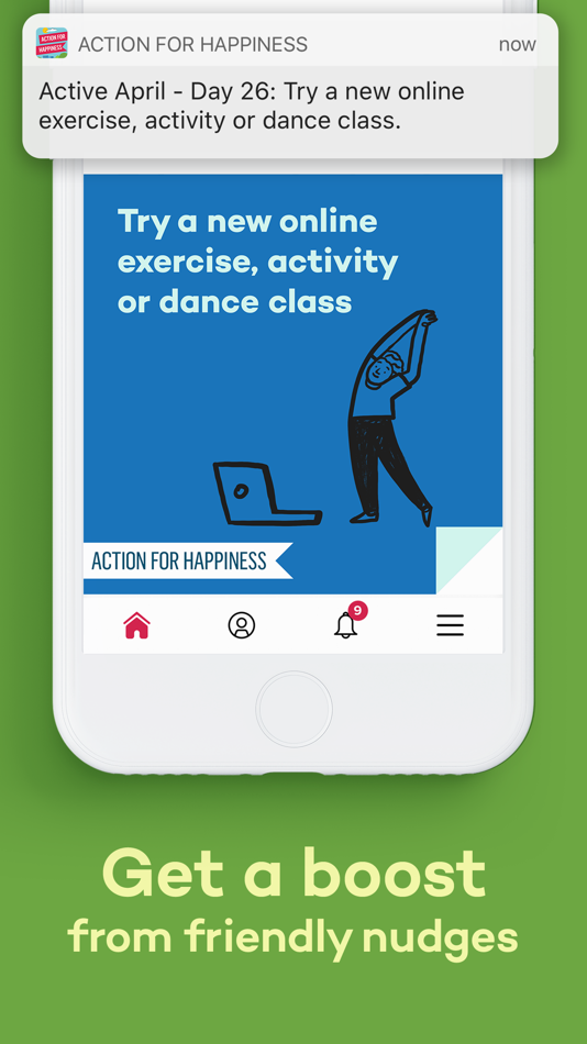 #4. Action for Happiness: Get tips (iOS) 由: Action for Happiness