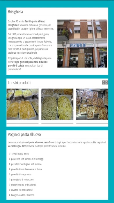 Pasta all'uovo Brisighella Screenshot