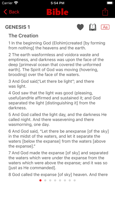 Amplified Bible (AMP) Screenshot