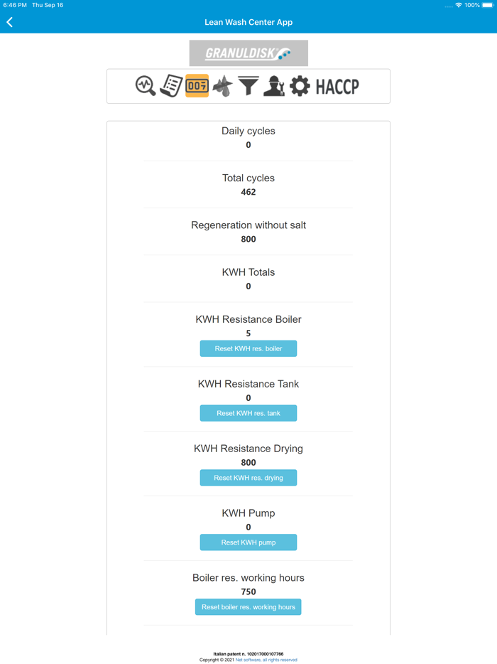 Lean Wash Center App