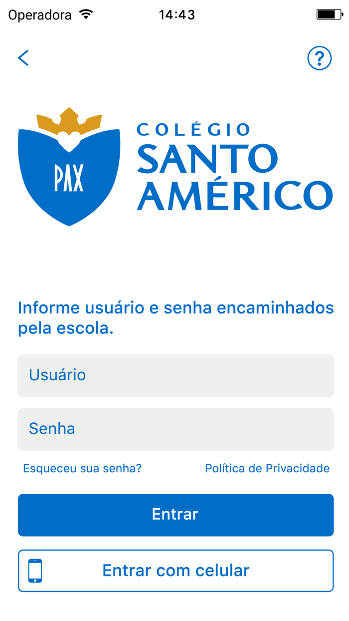 Colégio Santo Américo.