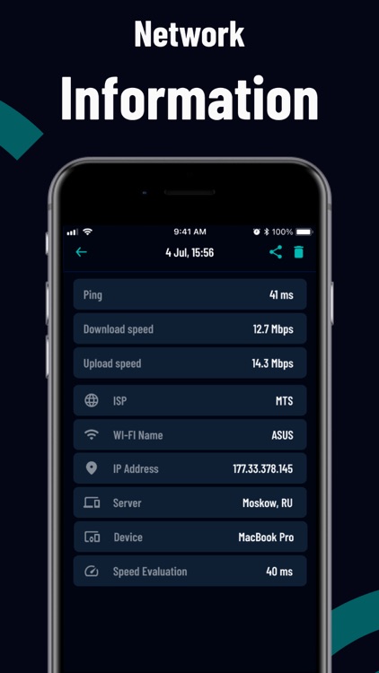 Speed Test: Wi-Fi pinger