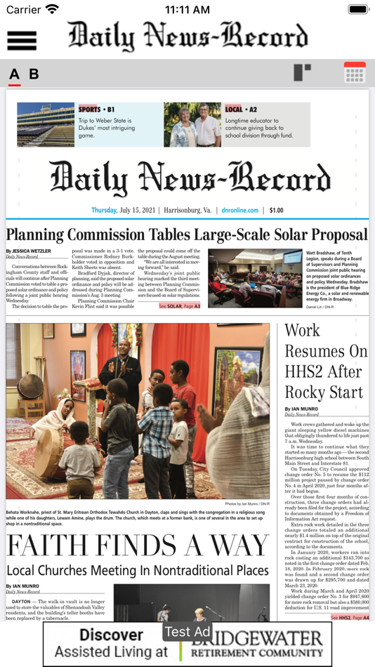 #2. Daily News Record All Access (iOS) Podle: Presteligence