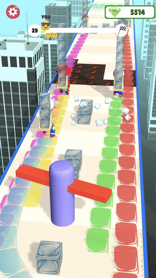 #6. Ice Runner 3D (iOS) 由: Jeeneesoft, Inc.
