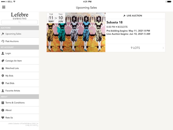 Screenshot #4 pour Lefebre Subastas