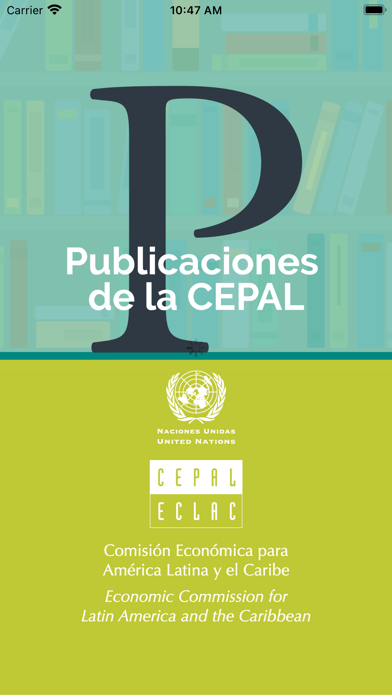 Publicaciones CEPAL Screenshot