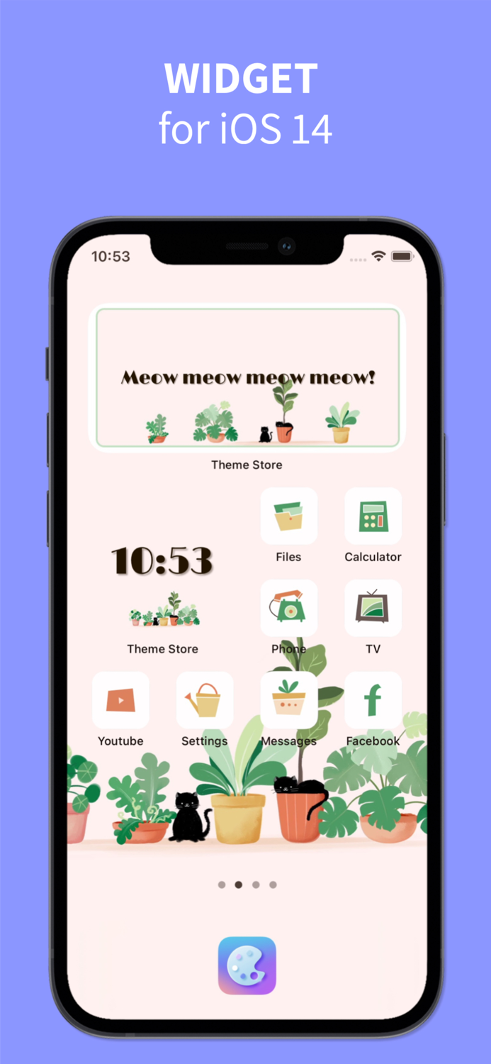 Theme Store widget changer