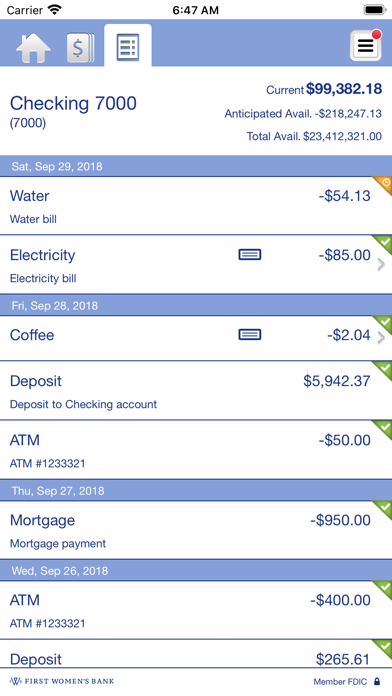 First Women’s Bank - Business Screenshot