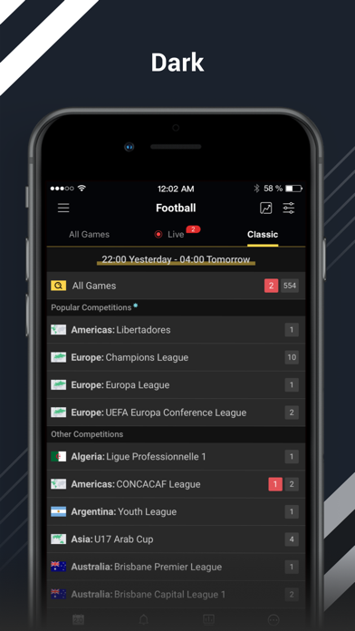 Bee Sports - Live Scores Screenshot