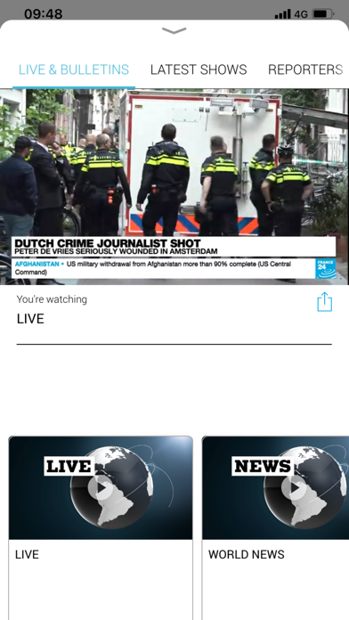 France 24 - World News 24/7 Screenshot