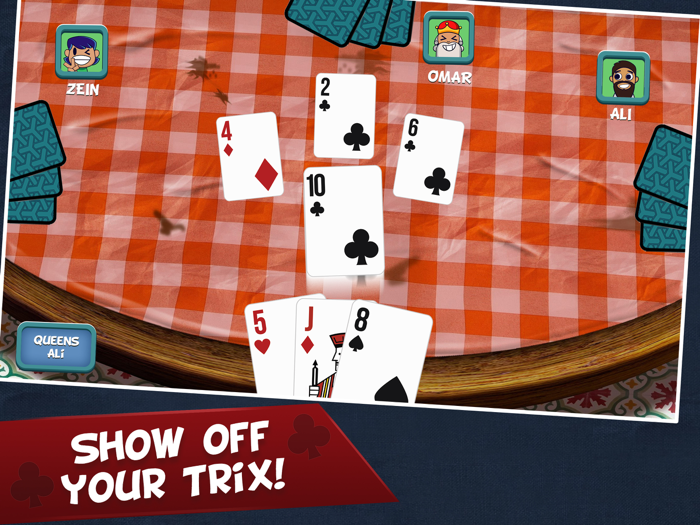 Trix1 Card Game Middle East