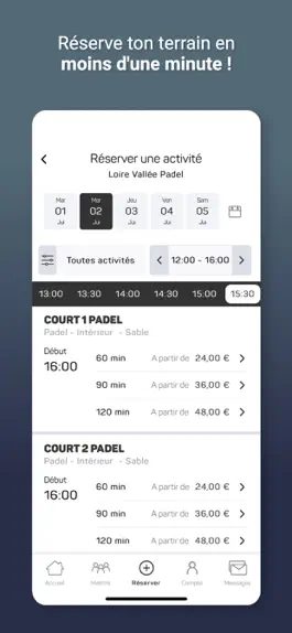 Game screenshot Loire Vallée Padel hack