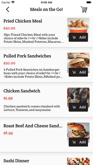 TX Porters Groceries Rewards Screenshot