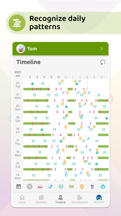 Baby Daybook－Tracker, Schedule screenshot 4