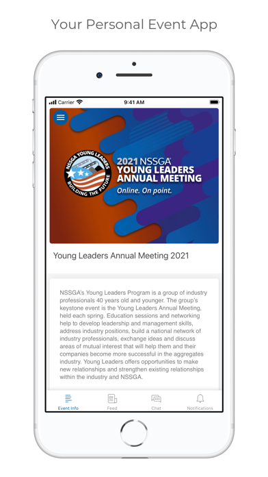 NSSGA 2021 Young Leaders Screenshot
