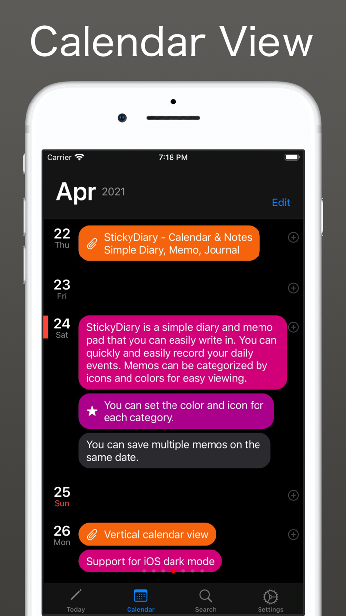 StickyDiary - Calendar and Notes