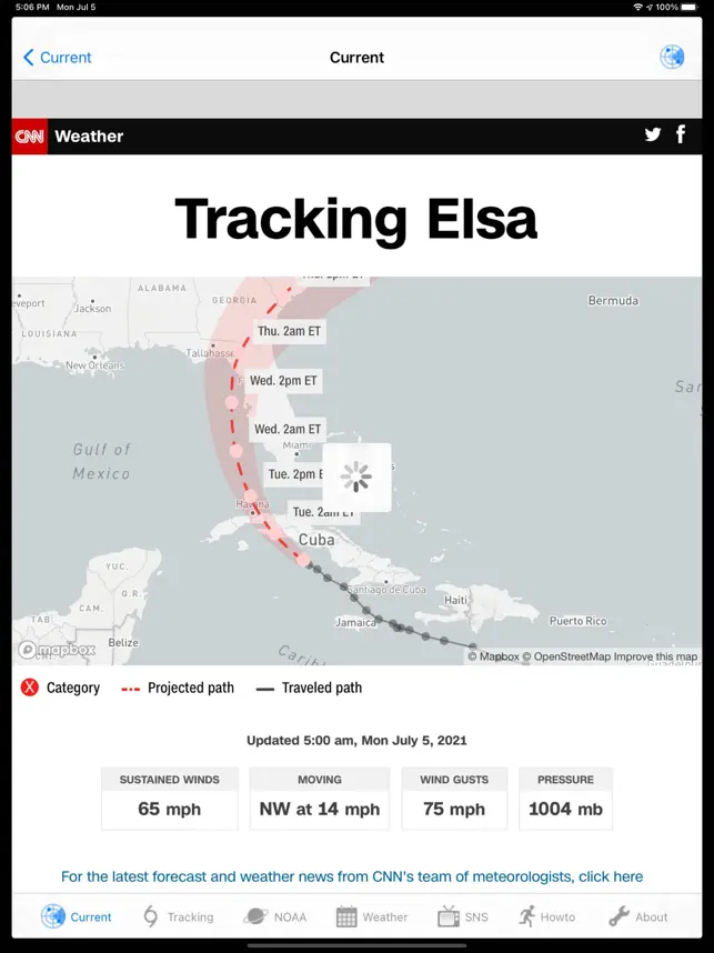 Hurricane Track & Outlook4+_3