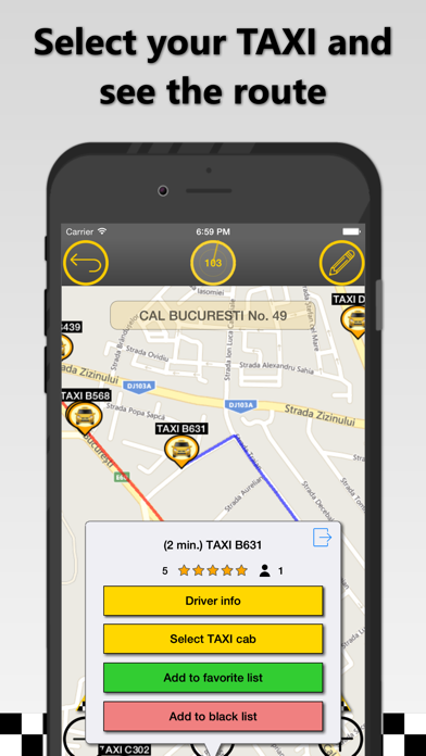 Screenshot 4 of VIP TAXI Codlea App