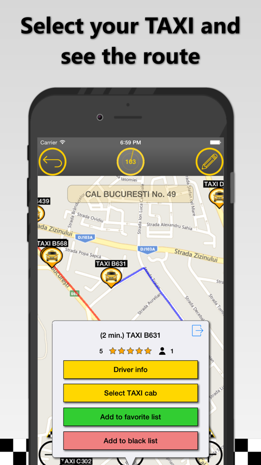 #4. VIP TAXI Codlea (iOS) 由: SC ENHANCED TERMINALS FOR TELEPHONY EMULATION SRL