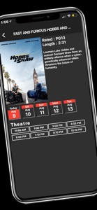 Hollywood 10 Cinemas screenshot #3 for iPhone