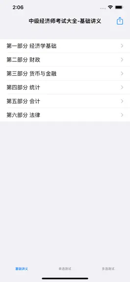 Game screenshot 中级经济师考试知识点总结大全 mod apk
