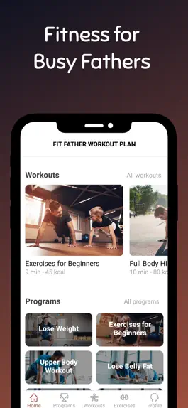 Game screenshot Fit Father Workout mod apk