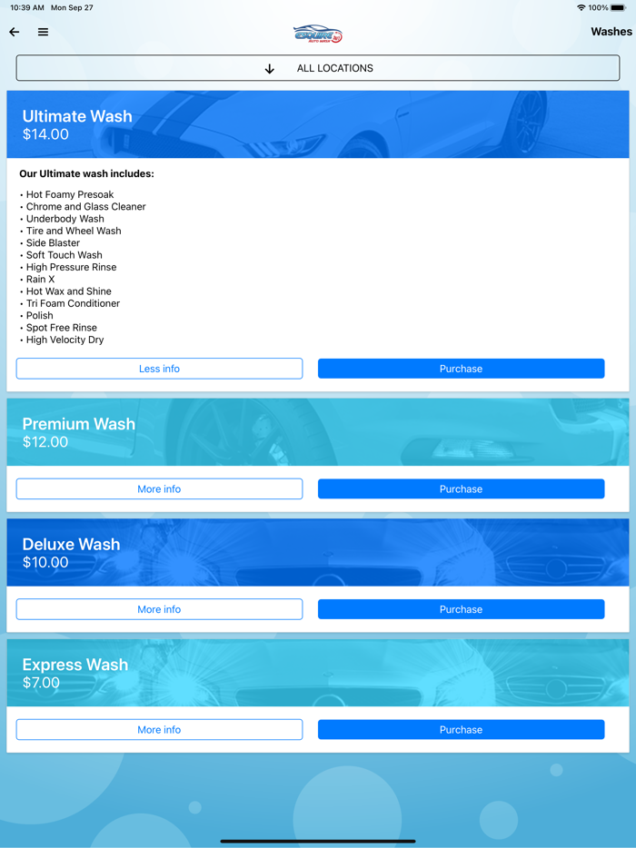 Esquire 24-7 Auto Wash