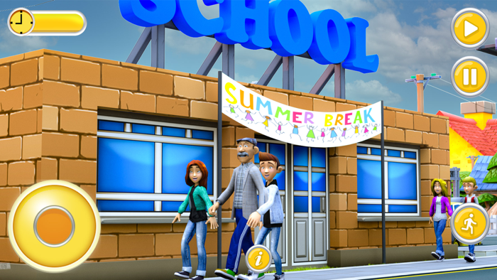 Super Happy Grandpa Family Sim