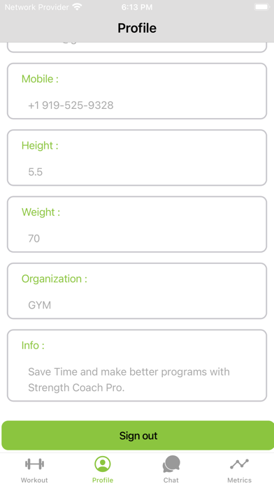 Strength Coach Pro - Athletes Screenshot