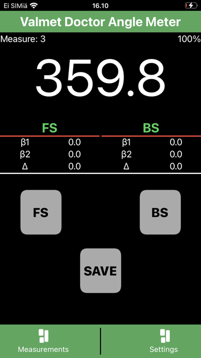 Valmet Doctor Blade Angle Screenshot