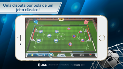 Button Soccer Arena Screenshot