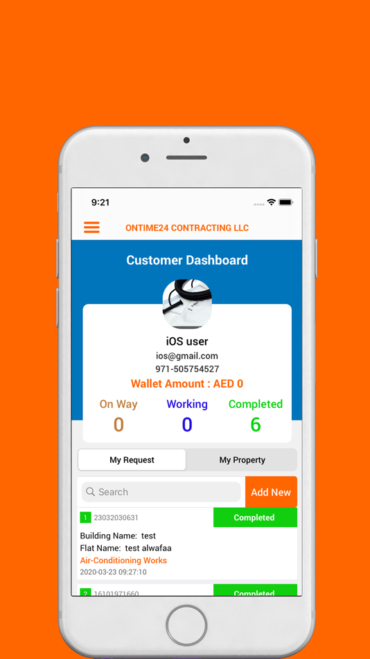#3. ONTIME24 CONTRACTING LLC (iOS) 由: Sayed Bilal