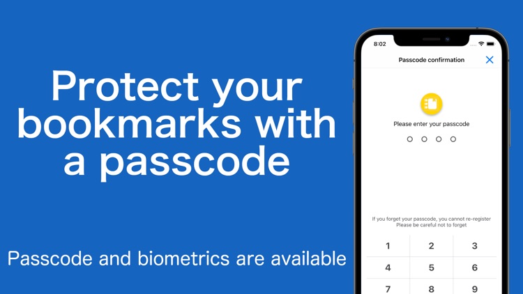 Bookmarks - Manage favorites