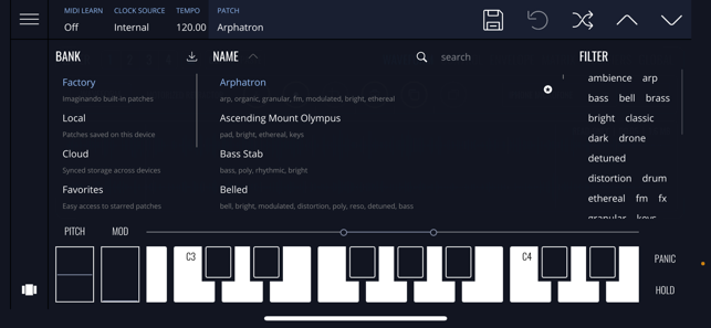 FRMS - Granular Synthesizer Screenshot