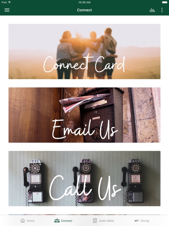 Highland View Church iPad screenshot 3 - Education app