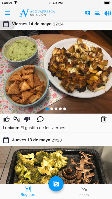 Acquafresca Nutrición Screenshot