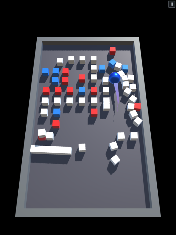 Screenshot #5 pour Red, White And Blue Blocks