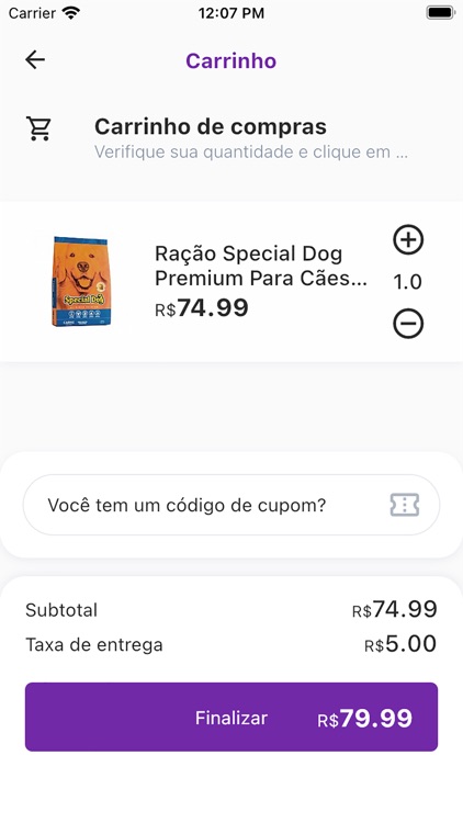QPet: seu pet delivery screenshot-5