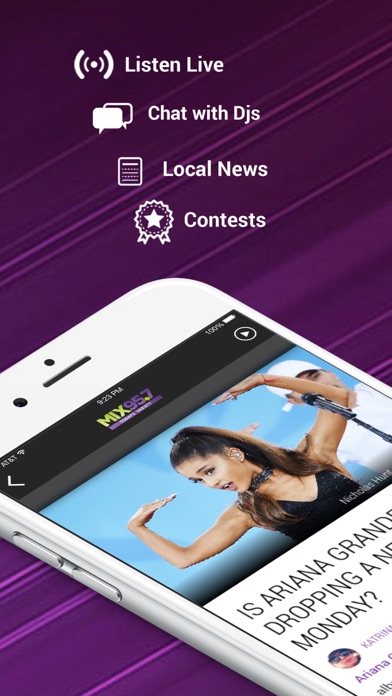 Mix 95.7FM Screenshot