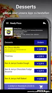 How to cancel & delete ready pizza hamburg 1