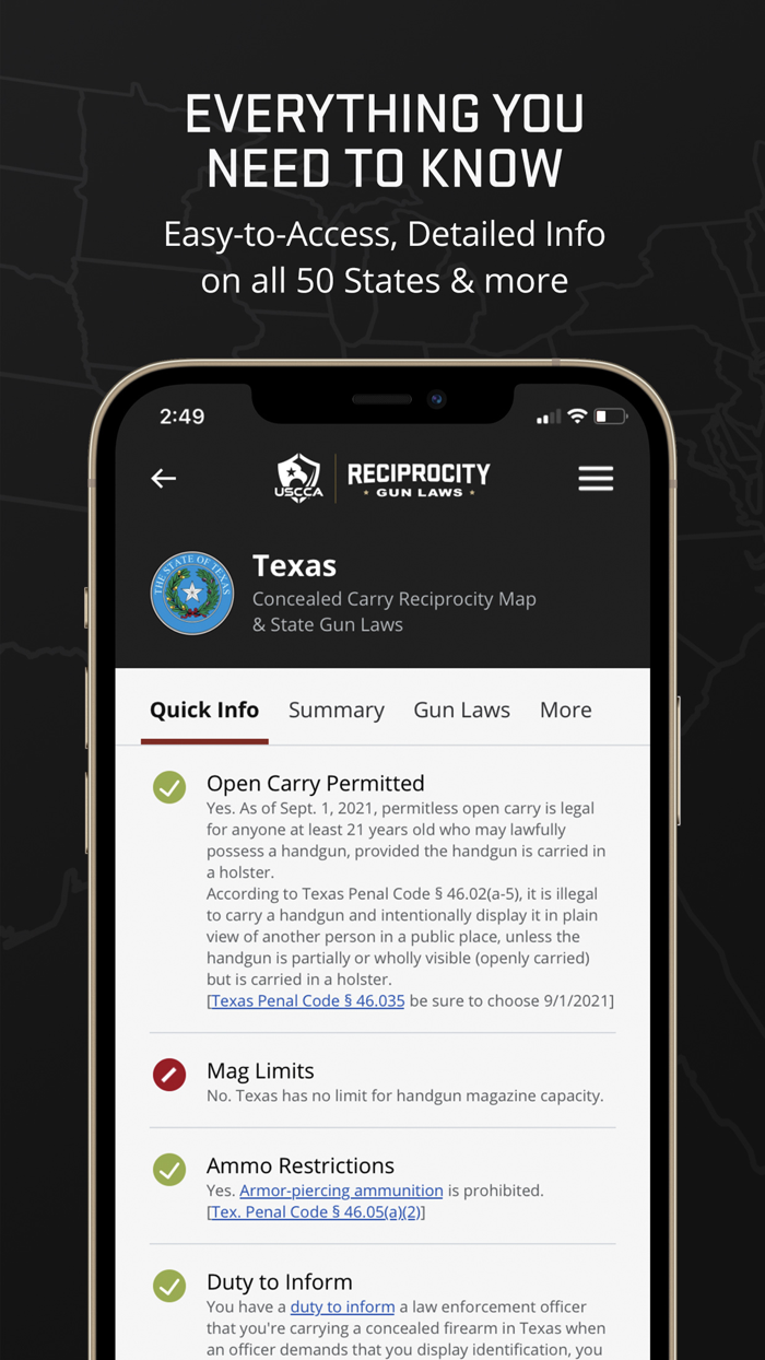 Reciprocity by USCCA