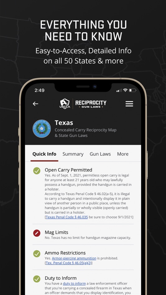 #4. Reciprocity by USCCA (iOS) 由: Delta Defense LLC