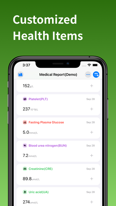 Health Notes - Fresh Start Screenshot