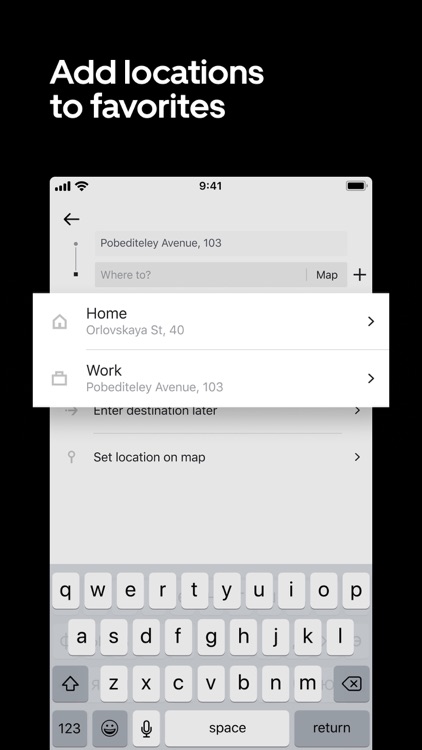 Uber BY — request taxis screenshot-4