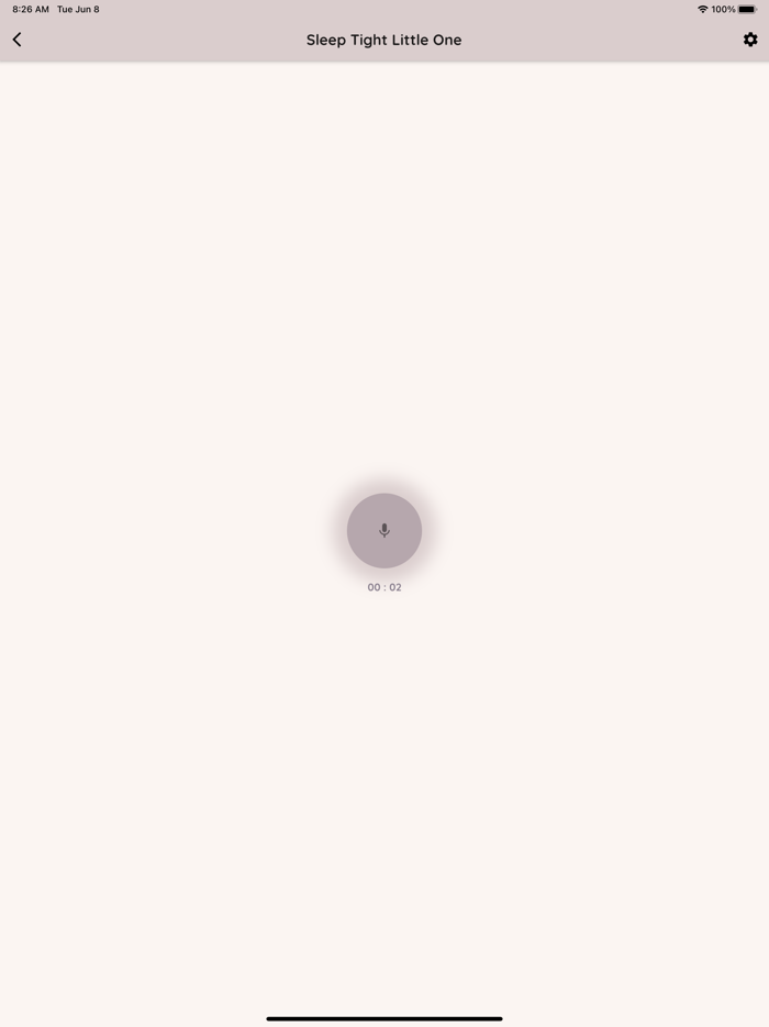 Sleep Tight Little One